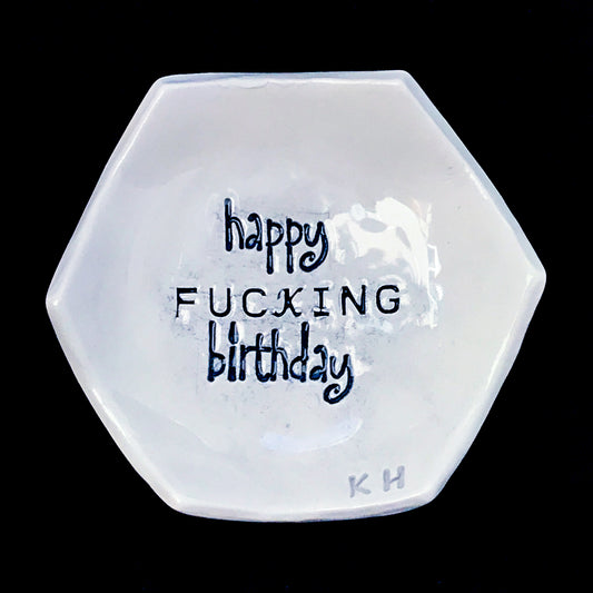 Happy Birthday Attitude Plate Collection