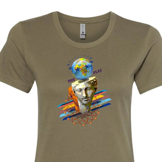 Past / Present - Not Flat Femme Cut Tee