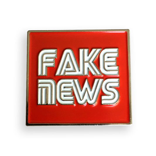 Fake News Pin