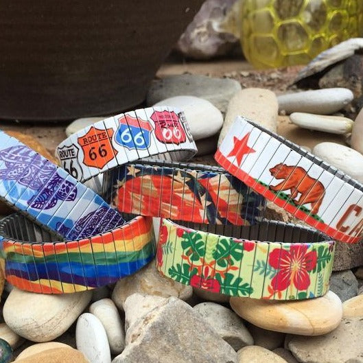 Wrist Art Stretch Bracelets by Beau-Bear