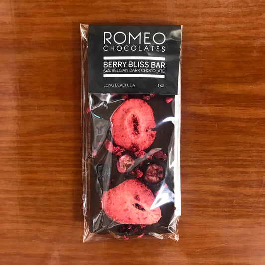 Romeo Chocolates Berry Bliss Bar