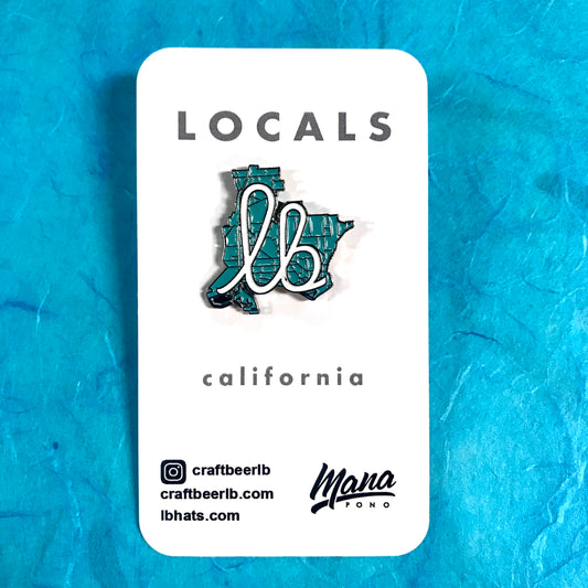 Craft Beer LB Enamel Pin
