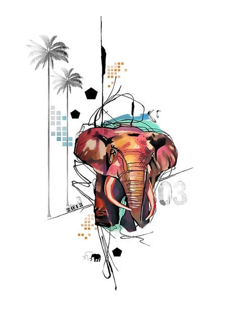 Ivana Tattoo Art Print