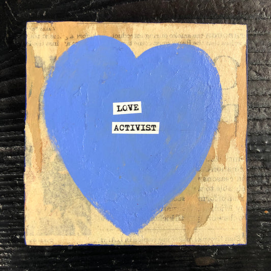 Love Activism Wood Art Collection