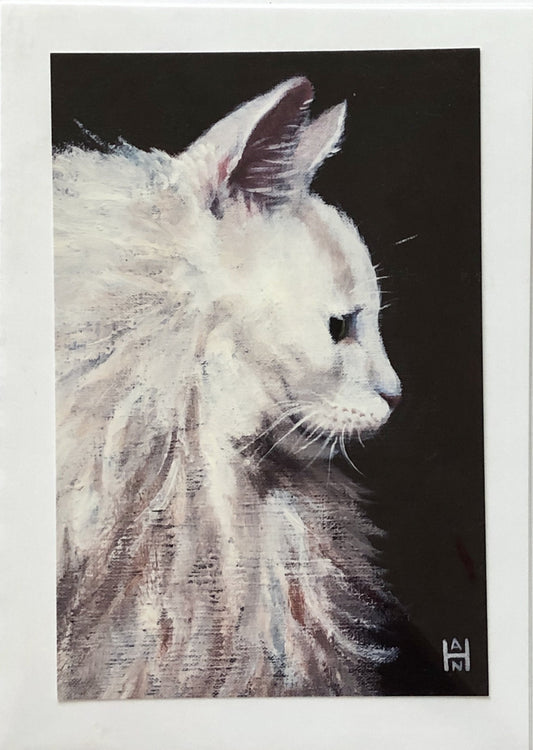 Best Friends Cat Greeting Cards by Stephanie Han