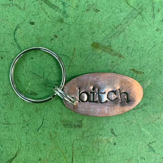 Hand Stamped Pressed Penny Key Chain Collection