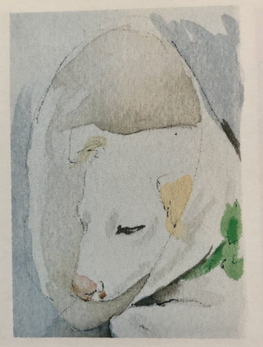 Best Friends Dog Greeting Cards by Stephanie Han