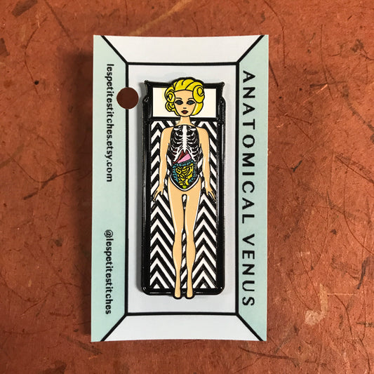 Anatomical Venus Enamel Pin