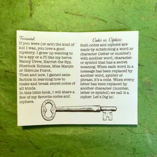 Secret Messages Zine