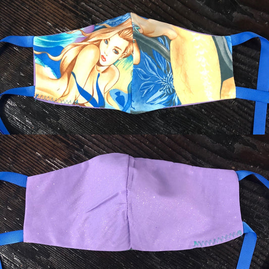 Romantic Rock Classic w Ties Face Covering Collection