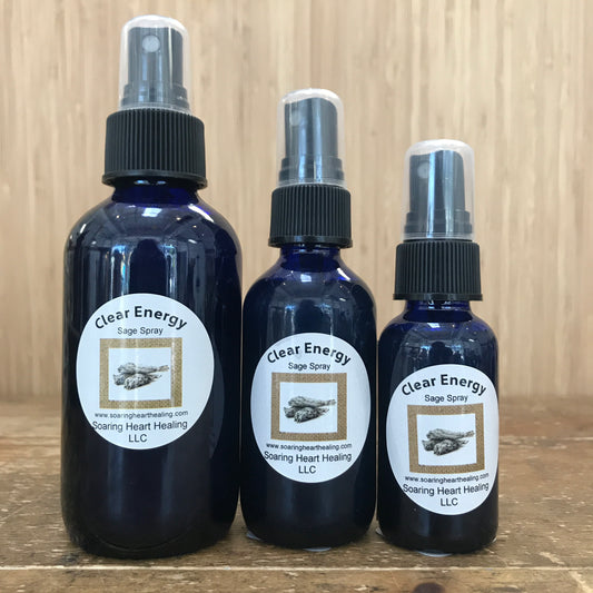 Clear Energy Sage Smudge Spray