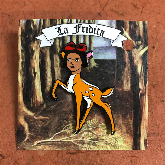 La Fridita Enamel Pin