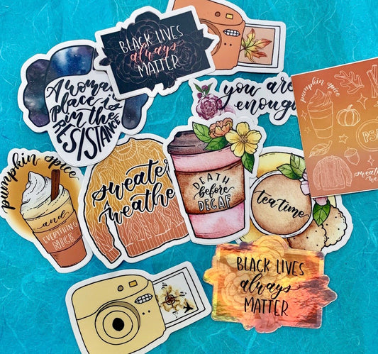 Quirks and Smirks Sticker Collection