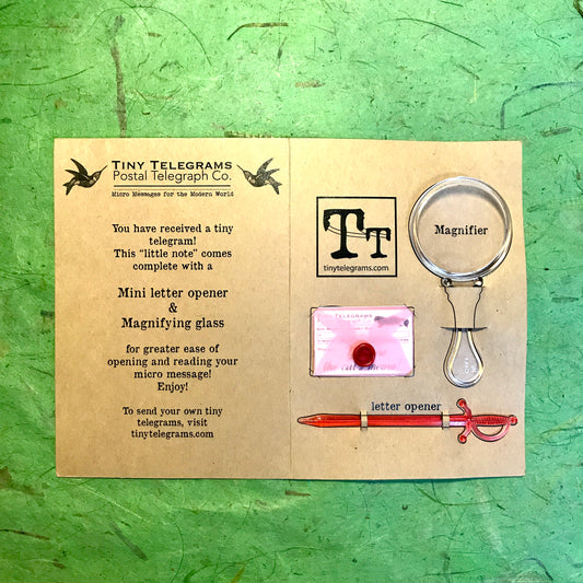 Bee's Knee's Tiny Valentine Gram Kit
