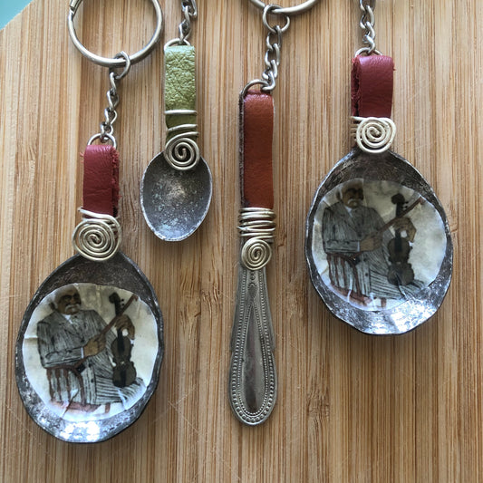 Spoon & Leather Key Chain Collection
