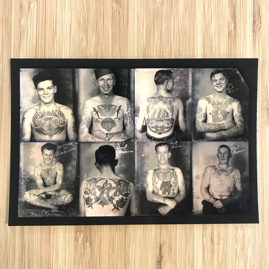 Tattoo Art Postcards by Outer Limits