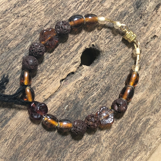 Dancin' Beads Lava Rock Bracelets with Essential Oil Collection