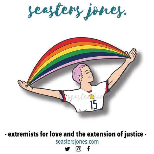 Megan Rapinoe Enamel Pin