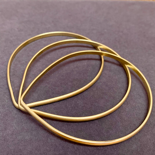Ninotchka Brass Bangle Collection