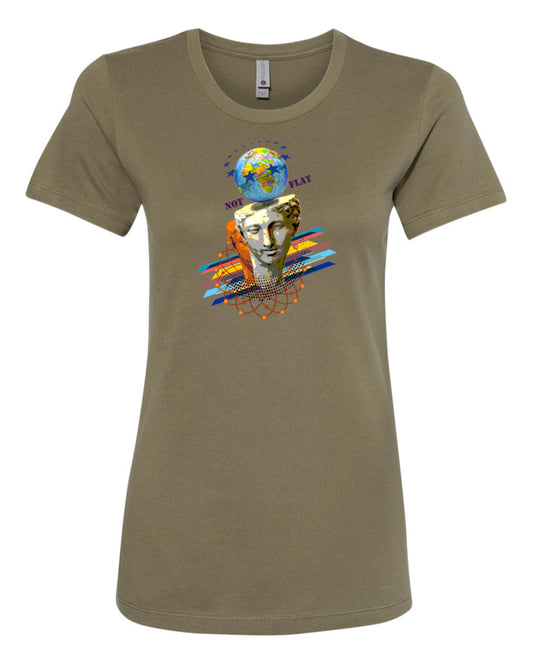 Past / Present - Not Flat Femme Cut Tee